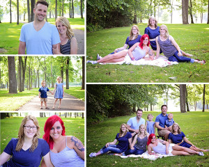 family portraits, family pictures, extended family pictures, sibling portraits, outdoor family portraits, natural light family pictures, Sheets Photography, Columbia City Photographer, Ft. Wayne Photographer