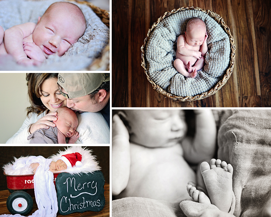 Newborn portraits, newborn boy, Columbia City Newborn Photographer