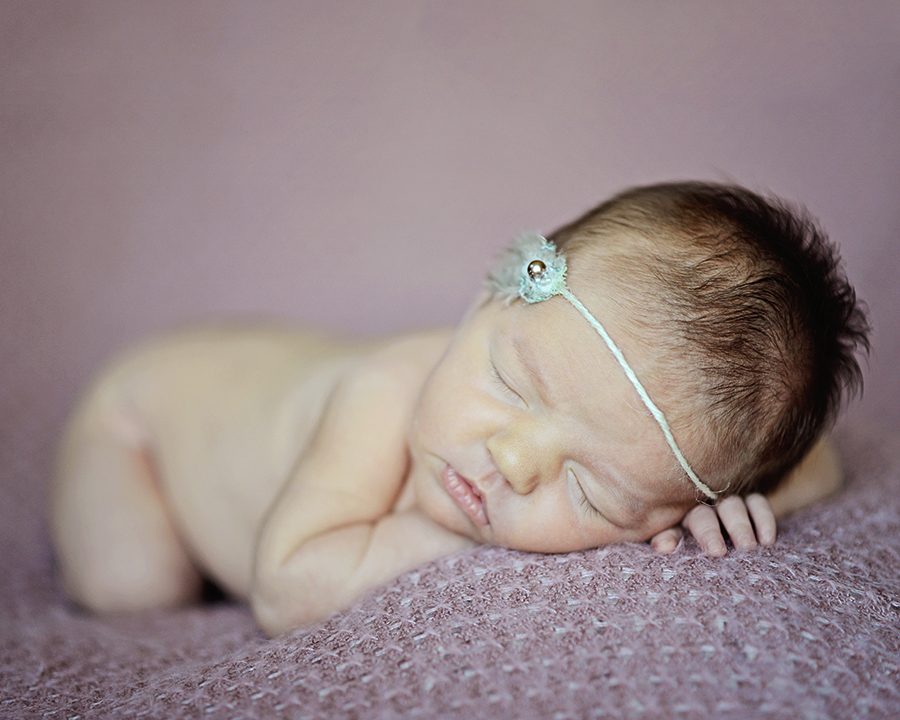 newborn girl, newborn photography, Columbia City Newborn photographer
