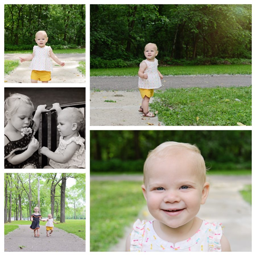 One Year Old Portraits