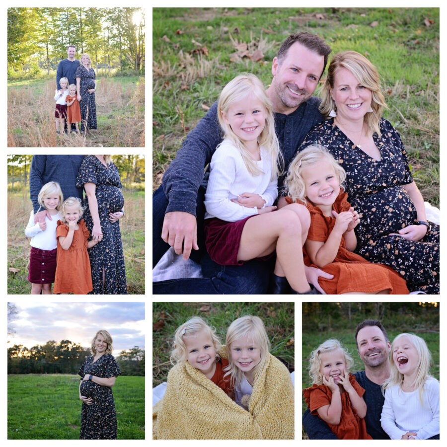 Outdoor Fall Family Portraits